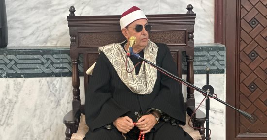 إشادة أهالى بورسعيد بتلاوة الشيخ أحمد محمود على البنا فى افتتاح مسجد الحرم بصلاة الجمعة