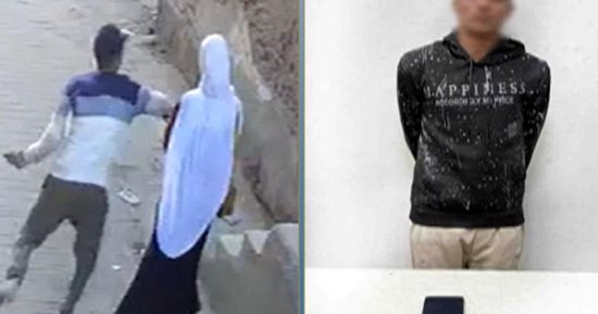 فيديو الخطف يقود لضبط لص هاتف فتاة فى شوارع أسوان