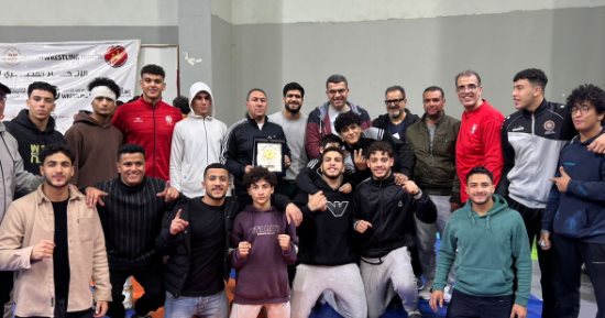 مصارعة المشروع القومى للموهبة بكفر الشيخ تحصد المركز الأول وكأس الاتحاد