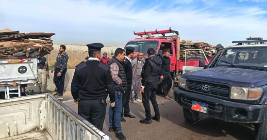 حمله موسعه للقضاء على النباشين بالطريق الصحراوى في الإسكندرية