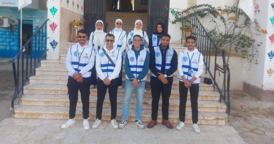 استقبال وتسكين المشاركين فى أولمبياد المحافظات الحدودية بالوادى الجديد