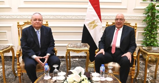 رئيس النواب خلال لقاء رئيس مجلس الدولة: أحد حصون القضاء المصرى الشامخ