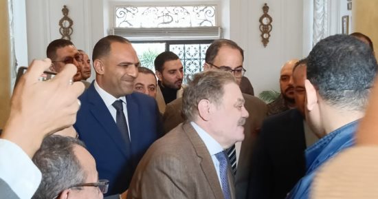 السيد البدوى يصل مقر حزب الوفد لأول مرة عقب فوزه بالانتخابات