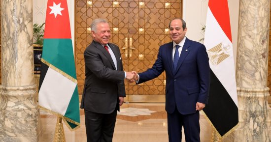 قمة مصرية أردنية.. الرئيس السيسى والملك عبد الله الثانى يشددان على ضرورة التنفيذ الكامل لاتفاق وقف الحرب فى غزة