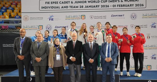 المجر تكتسح ميداليات اليوم الأخير بكأس العالم لسيف المبارزة للناشئين بالقاهرة