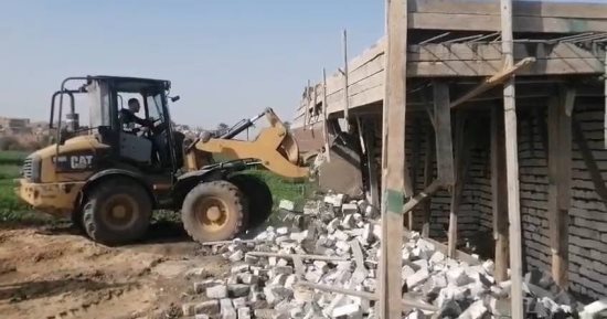 إزالة 23 حالة تعدى واسترداد 11 فدانا و5 قراريط و689 متر مبانى فى أسيوط