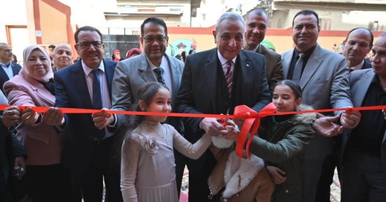 محافظ الغربية يفتتح مدرسة مسهلة الابتدائية المشتركة بتكلفة 9.1 مليون جنيه