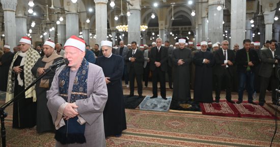 محافظ الغربية يشهد احتفال مديرية الأوقاف بليلة النصف من شعبان بالمسجد الأحمدي