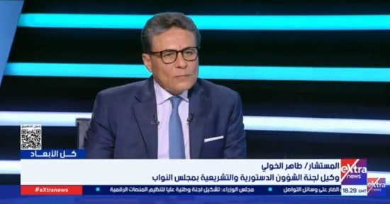 طاهر الخولي لإكسترا نيوز: تشريعية النواب صمام أمان لضمان دستورية القوانين