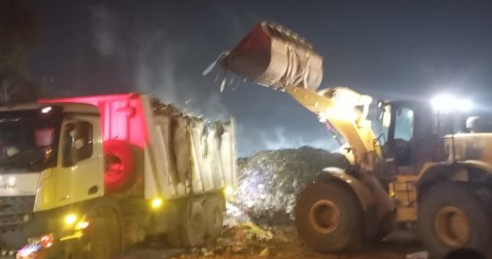 محافظة الجيزة ترفع 3800 طن مخلفات ورتش من أرض أبو عبيدة بحى جنوب 