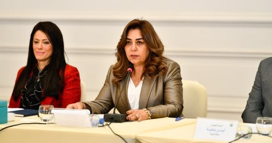 رانيا المشاط: الدولة تعمل على خفض الانبعاثات لوضع المواطن في قلب عملية التنمية
