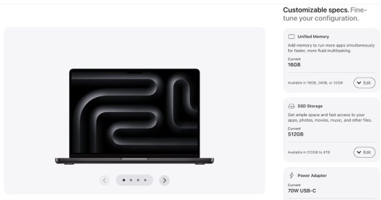 تجربة شراء أكثر مرونة: أبل تتيح تصميم جهاز Mac من الصفر