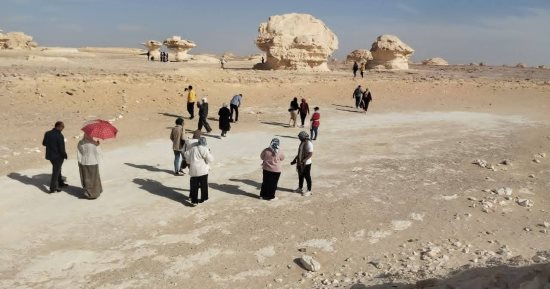 الشباب والرياضة بالوادى الجديد: وصول الفوج الرابع من رحلات اعرف بلدك