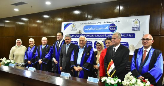 ‎وزير السياحة يشهد مناقشة رسالة دكتوراه حول إدارة التراث الحضاري