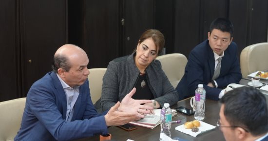 التنمية الثقافية ووفد صينى يستعدان لمهرجان الفنون العربية 2026