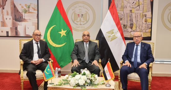 وزير العدل يستقبل رئيس المحكمة العليا بموريتانيا.. صور