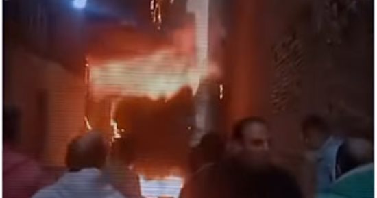 تفاصيل انفجار أنبوبة غاز بمصنع عسلية بشبرا الخيمة 