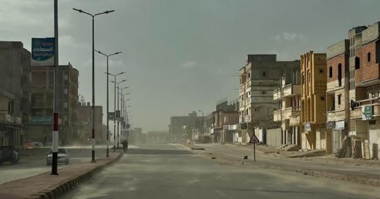 رياح شديدة مثيرة للأتربة علي شمال سيناء وانخفاض درجات الحرارة