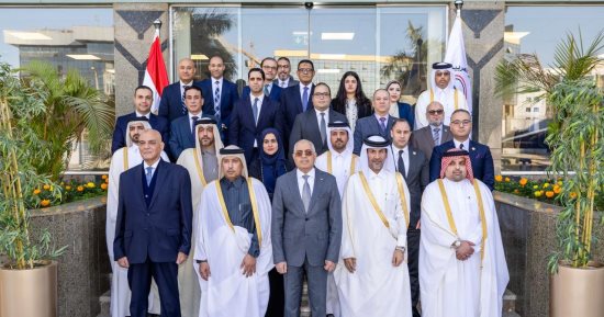 رئيس مجلس أمناء وحدة مكافحة غسل الأموال وتمويل الإرهاب يستقبل النائب العام القطرى