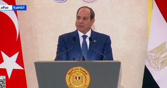 الرئيس السيسى: نستهدف جذب استثمارات تركية جديدة