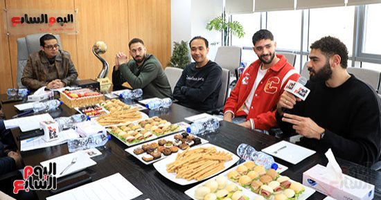 أبطال كرة اليد فى جريدة اليوم السابع بعد إنجاز أفريقيا.. المدير الإدارى: نشكر الرئيس السيسى على دعمه.. سيف: خطوة نحو العالمية.. جدو: محظوظ بالجيل الحالى.. حميد: لقب أفريقيا الرابع على التوالى نتاج جهد سنوات