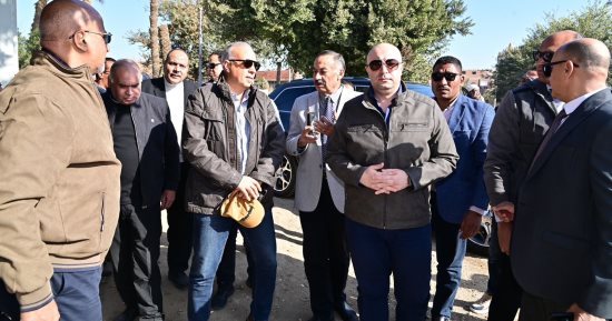 ‎وزير الرى يتفقد حالة المنظومة المائية ومشروعات الوزارة بمحافظة بنى سويف