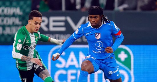 ريال بيتيس ضد أتلتيكو مدريد.. لوكمان يسجل فى ظهوره الأول بكأس إسبانيا