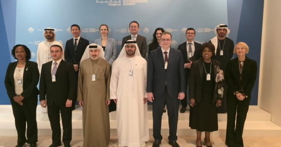 رئيس التنظيم والإدارة يشارك بالقمة العالمية للحكومات