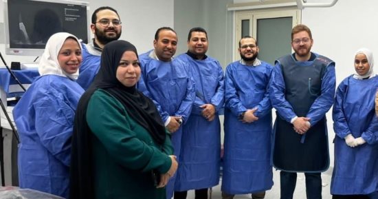 تشغيل وحدة مناظير القنوات المرارية وإجراء 8 حالات ناجحة بطوارئ جامعة سوهاج