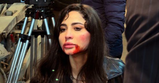نوران ماجد تتعرض للضرب ضمن أحداث مسلسل أولاد الراعى.. صور