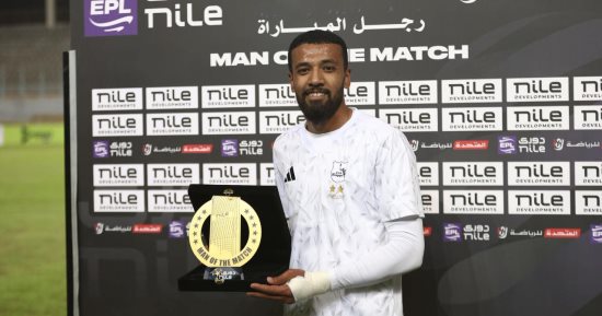 كالوشا يحصد جائزة رجل مباراة إنبى وبتروجت فى الدوري