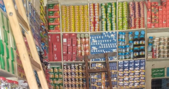 ضبط ما يقرب من 12 طن مواد غذائية و1000 لتر سولار مجهول المصدر بالمنوفية
