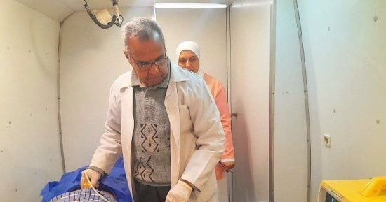 1600 مواطن من بساتين بركات بالشرقية يستفيدون من خدمات طبية مجانية