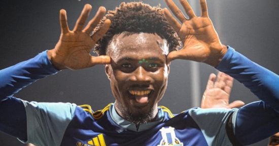 زد ينهى إجراءات التعاقد مع الليبيرى باه.. ويتسلم بطاقة اللاعب الدولية