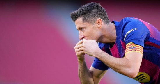 برشلونة يتجاهل تجديد عقد ليفاندوفسكي وينتظر عرض الدوري السعودي أو الأمريكي
