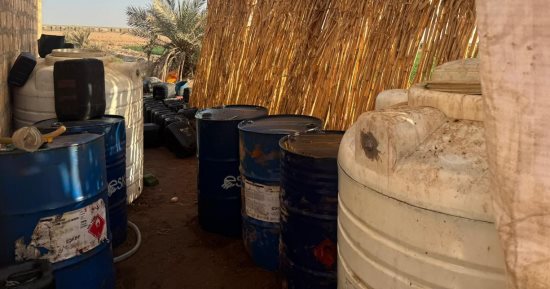 ضبط 42 ألف لتر سولار مهرب في حملة تموينية مكبرة بقنا