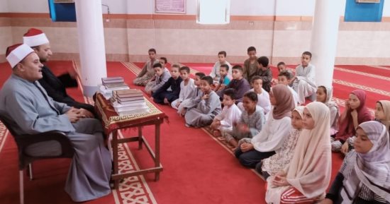 أوقاف الأقصر تنظم لقاء تثقيفى للأطفال بمسجد الشيخ ريان بأصفون.. صور
