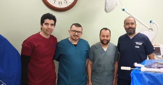إجراء أول جراحة أورام بالمنظار دون الحاجة لفتح البطن بالتأمين الصحى ببنى سويف