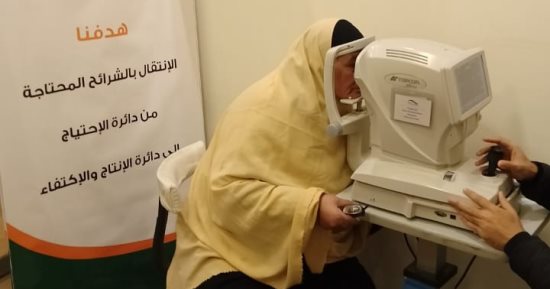 إجراء 14 عملية عيون مختلفة لغير القادرين فى محافظة الشرقية