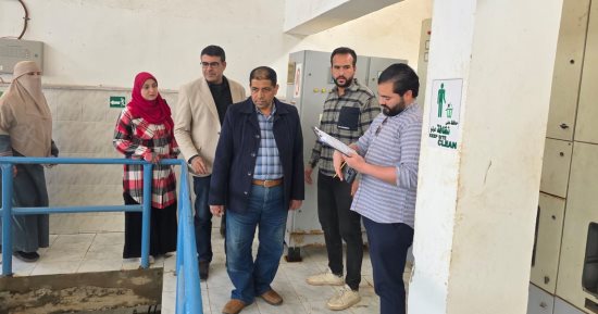 وفد جهاز تنظيم المياه يتفقد كفاءة تشغيل محطات الصرف الصحى فى المنوفية