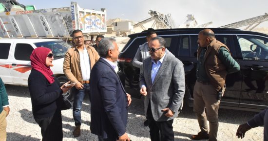 محافظ أسيوط يفتتح أول محاجر مرخصة على مستوى الجمهورية بالوادي الأسيوطي وأبنوب