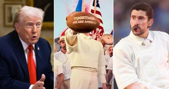 دونالد ترامب ينتقد باد بانى بعد أن وجه رسالة إلى أمريكا خلال عرض الـ Super Bowl