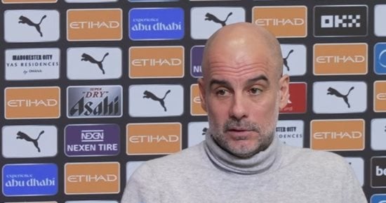 جوارديولا: أرسنال يحقق فارقا تاريخيا فى الدورى وخوسانوف ليس شكسبير