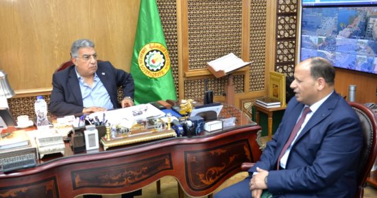 محافظ الدقهلية يستقبل وكيل وزارة الرى الجديد
