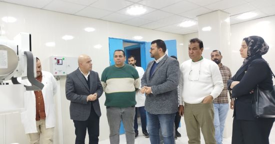 افتتاح وتفعيل خدمة العلاج على نفقة الدولة بمركز طب أسرة شهداء بحر البقر 2