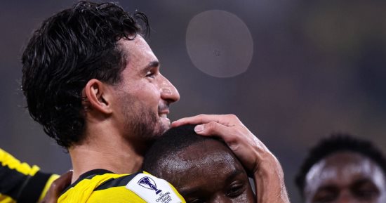 الاتحاد يكتسح الغرافة بسباعية ويتأهل إلى ثمن نهائى دورى أبطال آسيا للنخبة