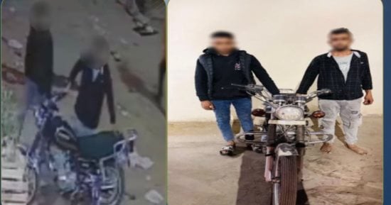 سجلتهم كاميرات المراقبة.. سقوط عصابة سرقة الدراجات النارية بأسوان