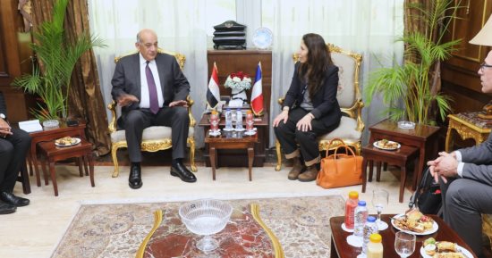 وفد فرنسى يبحث آليات تدشين ممر بحرى أخضر بين مينائى الأسكندرية ومارسيليا
