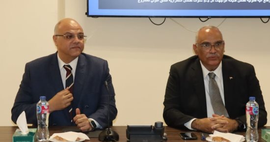 تطوير الواجهات المطلة على الطريق الدائرى بالقليوبية وتقسميها لمحطات