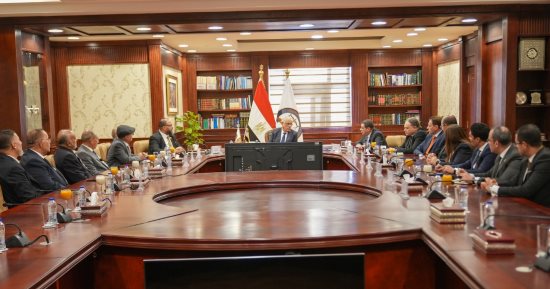 النائب العام يستقبل وفد النيابة العامة الليبية